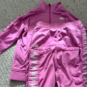Pink kappa tracksuit size 12yrs kids